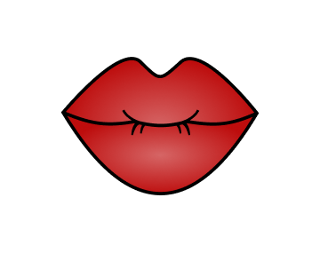 Heart-Shaped Lips